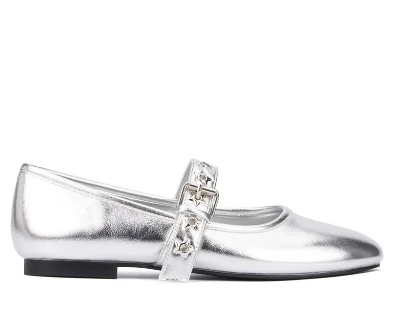 Flats>Olivia Miller Women's Element Mary Jane Flats