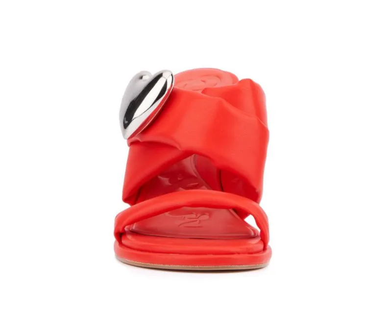 Sandals|Pumps & Heels>Olivia Miller Women's Lovey Dovey Dress Sandals