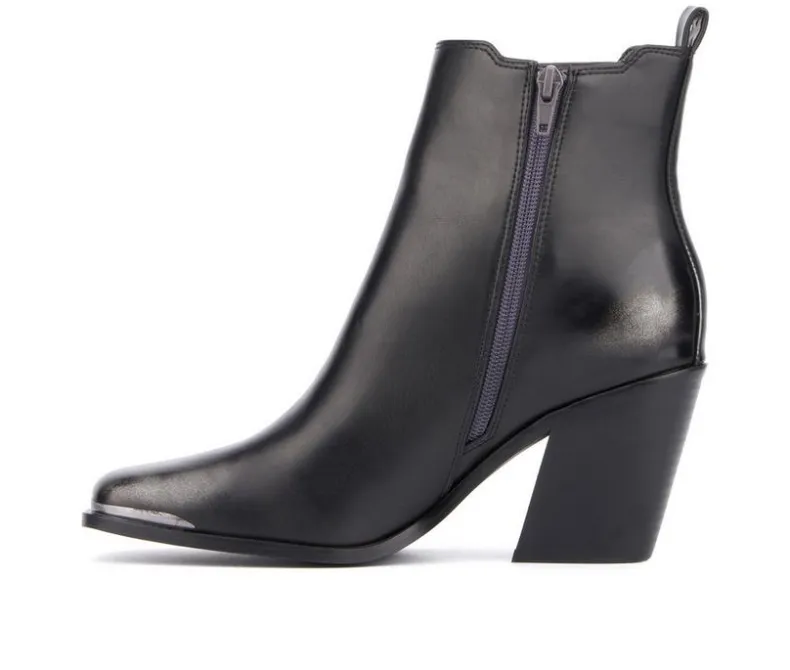 Dress>Olivia Miller Women's Trine Heeled Booties