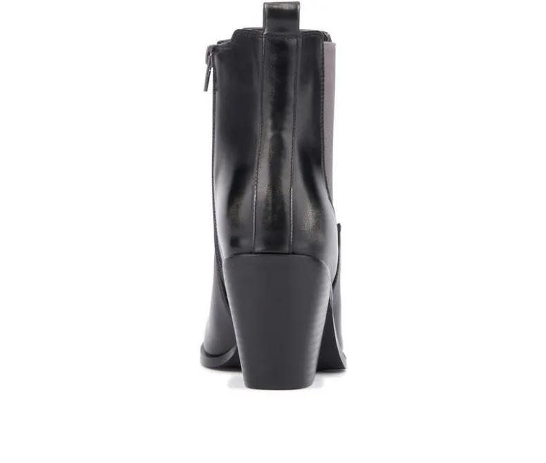 Dress>Olivia Miller Women's Trine Heeled Booties