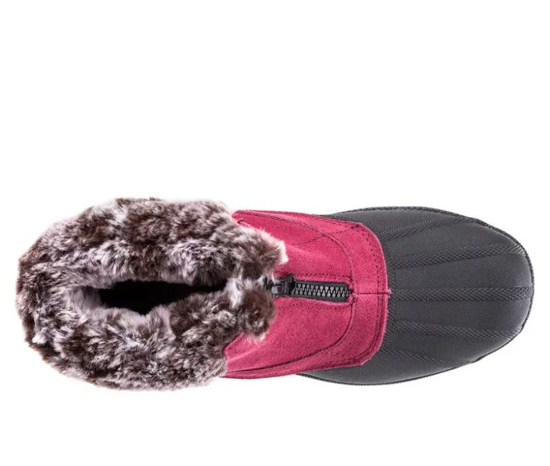 Cozy>Propet Women's Lumi Ankle Zip Waterproof Winter Boots