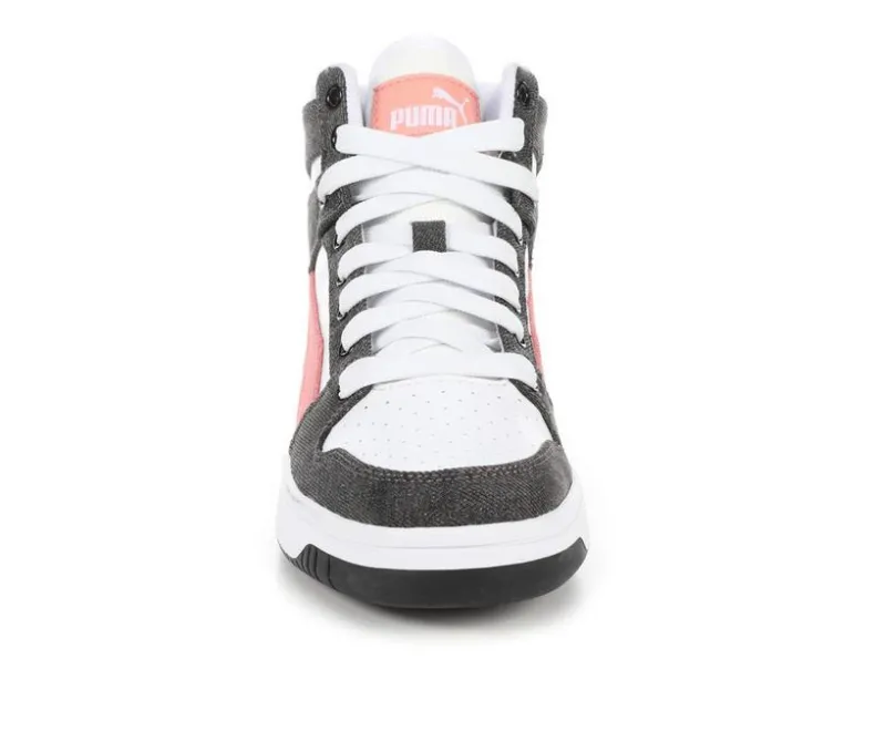 High Top|Fashion & Lifestyle>Puma Women's Rebound High-Top Sneakers