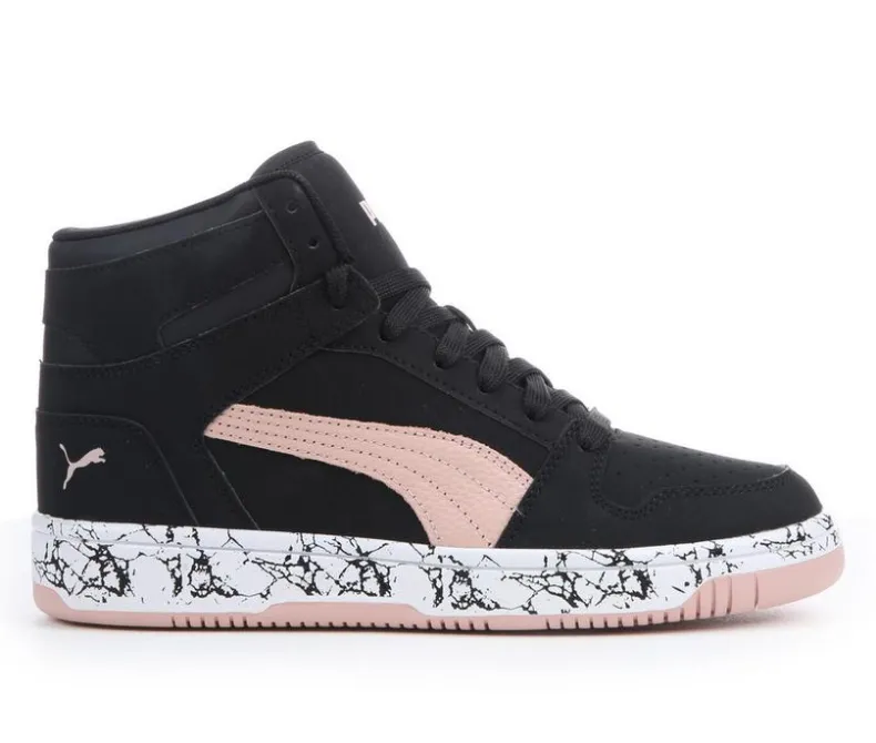Fashion & Lifestyle|High Top>Puma Women's Rebound High-Top Sneakers