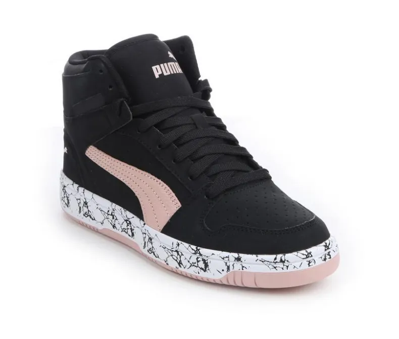Fashion & Lifestyle|High Top>Puma Women's Rebound High-Top Sneakers