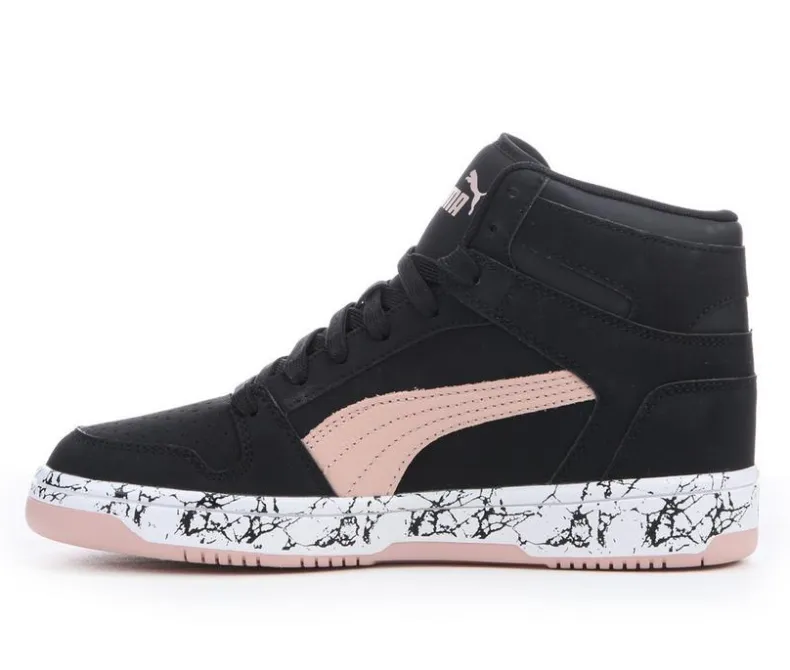 Fashion & Lifestyle|High Top>Puma Women's Rebound High-Top Sneakers