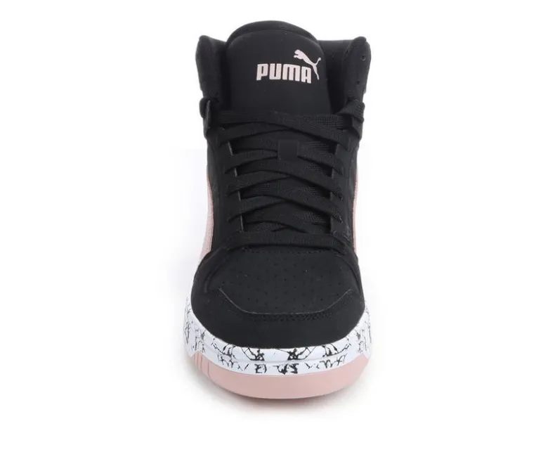 Fashion & Lifestyle|High Top>Puma Women's Rebound High-Top Sneakers