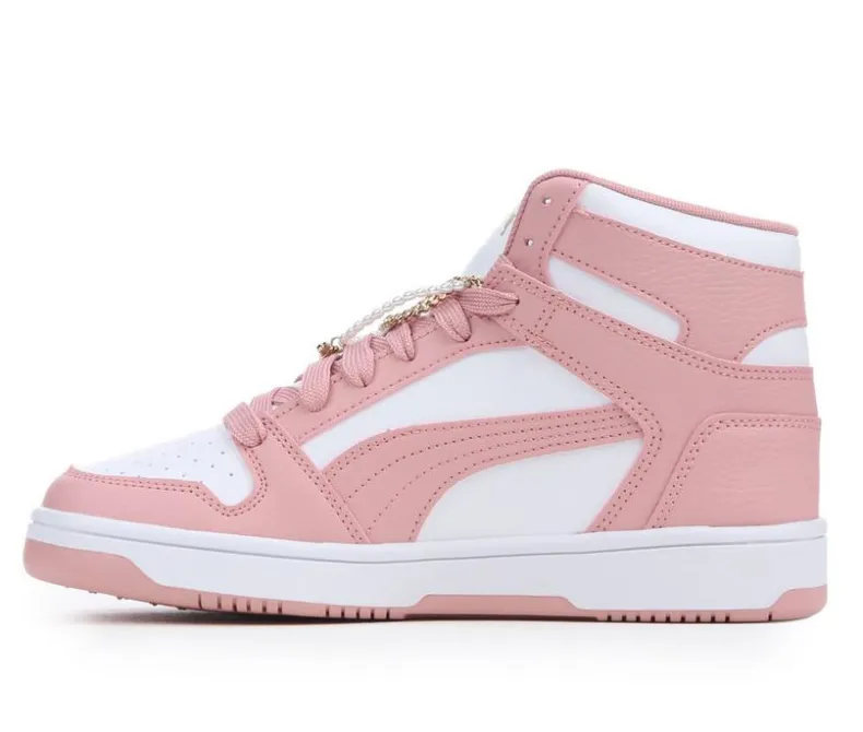 High Top|Fashion & Lifestyle>Puma Women's Rebound High-Top Sneakers