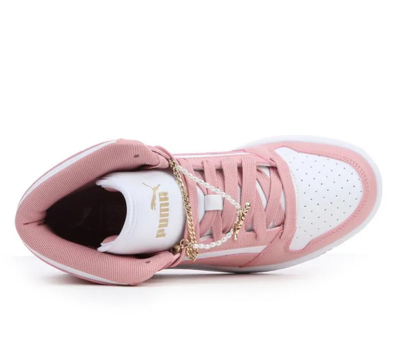 High Top|Fashion & Lifestyle>Puma Women's Rebound High-Top Sneakers