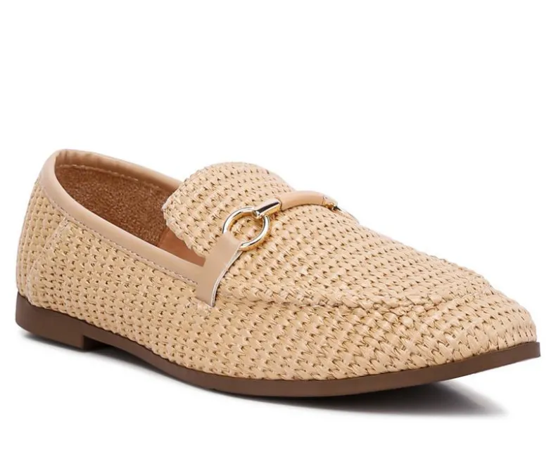 Loafers & Oxfords>Rag & Co Women's Asher Horsebit Loafers