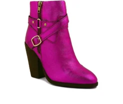 Dress>Rag & Co Women's Cat-Track Heeled Booties