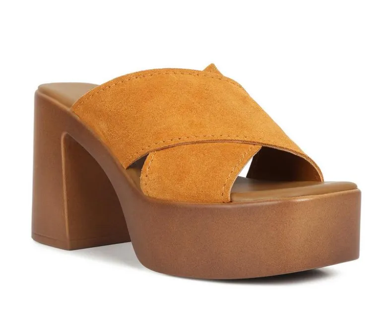 Sandals|Pumps & Heels>Rag & Co Women's Matrix Platform Heeled Sandals