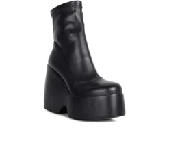 Dress|Pumps & Heels>Rag & Co Women's Purnell Wedge Platform Booties