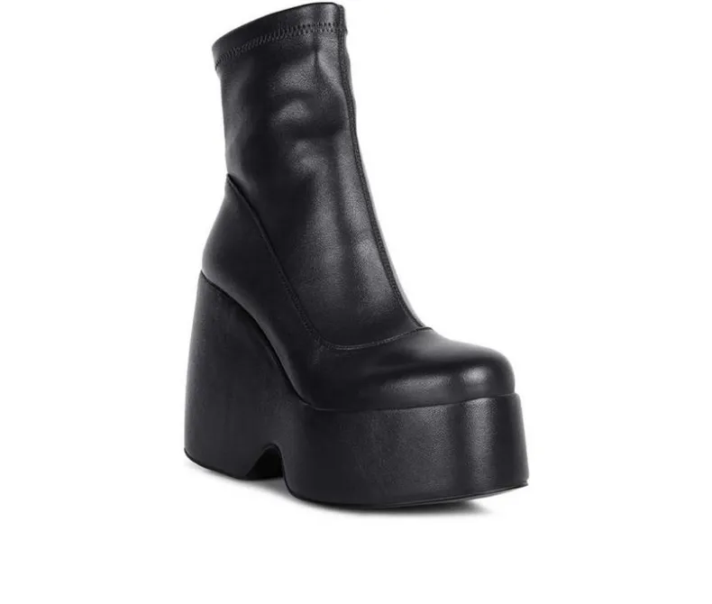 Dress|Pumps & Heels>Rag & Co Women's Purnell Wedge Platform Booties