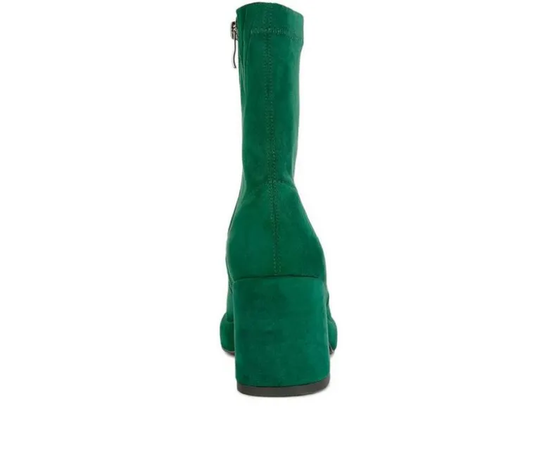 Dress>Rag & Co Women's Two Cubes Heeled Booties