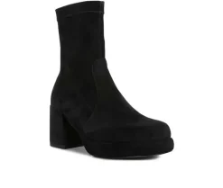 Dress>Rag & Co Women's Two Cubes Heeled Booties