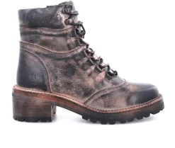 Lace Up|Dress>ROAN by BED STU Women's Packer Heeled Combat Boots