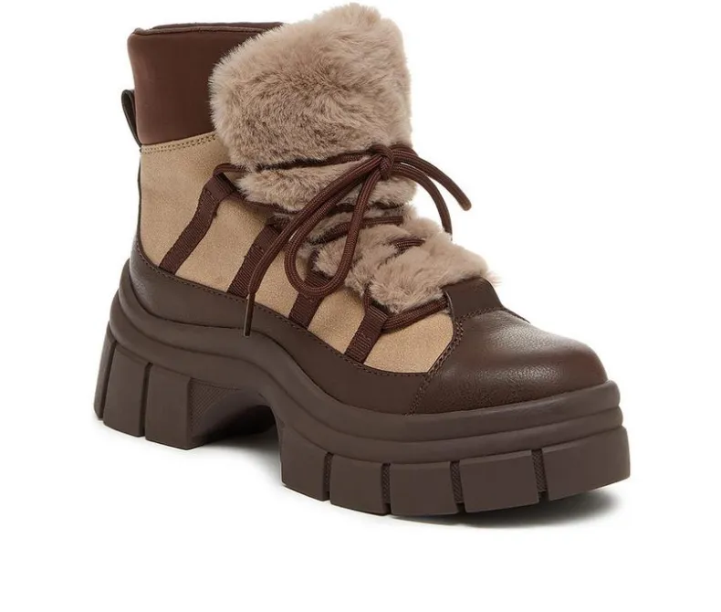 Lace Up|Cozy>Rocket Dog Women's Tiger Lace Up Booties