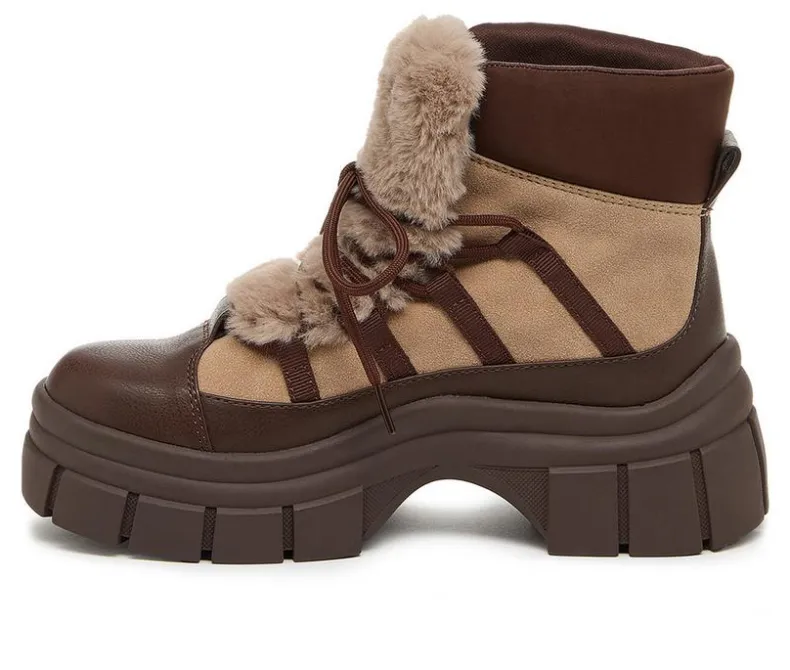 Lace Up|Cozy>Rocket Dog Women's Tiger Lace Up Booties