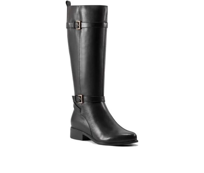 Wide Calf|Moto>Rockport Women's Harper Wide Calf Knee High Boots
