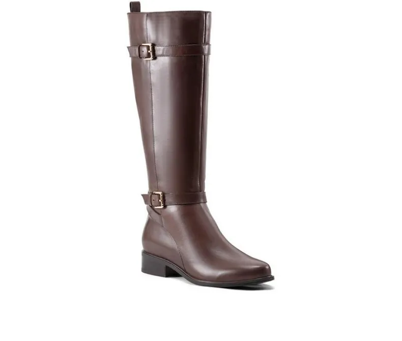 Wide Calf|Moto>Rockport Women's Harper Wide Calf Knee High Boots