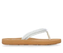 Sandals>Roxy Women's Tidepool Bling Flip-Flops