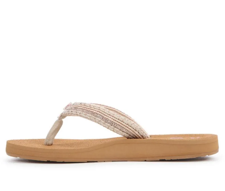 Sandals>Roxy Women's Tidepool Bling Flip-Flops