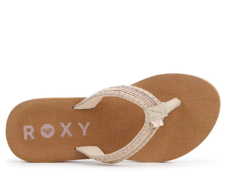 Sandals>Roxy Women's Tidepool Bling Flip-Flops