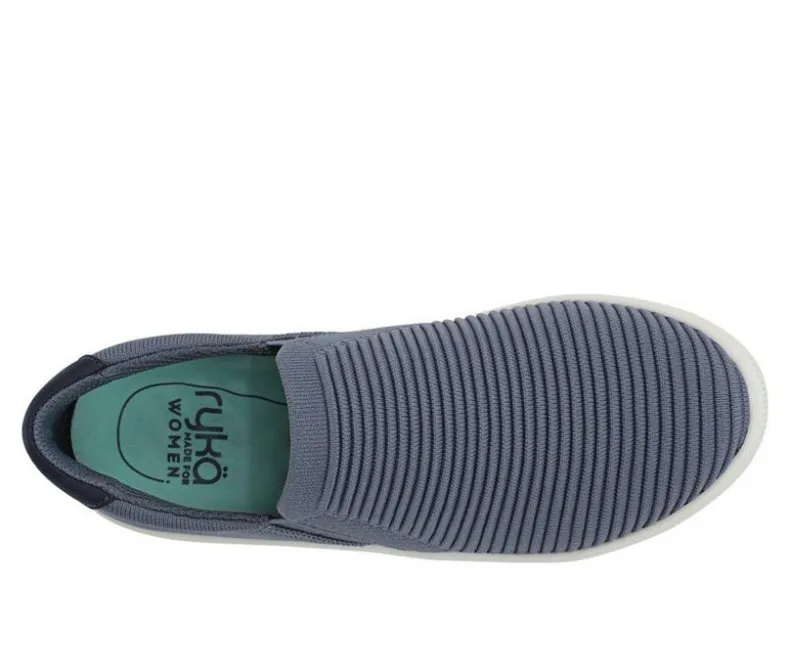 Boat Shoes & Slip-Ons>Ryka Women's Viv Ease Knit Slip-on Shoes