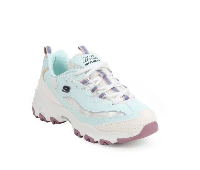 Running>Skechers Women's 150555 Dlites Suede Sneakers