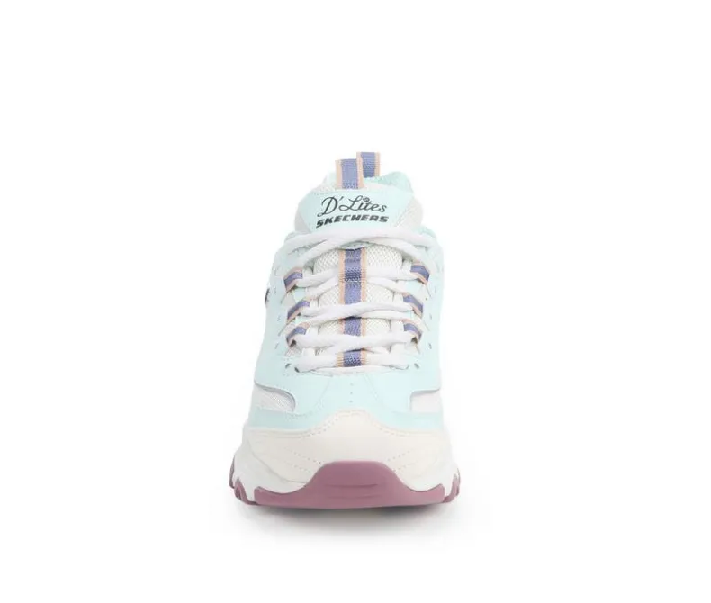 Running>Skechers Women's 150555 Dlites Suede Sneakers