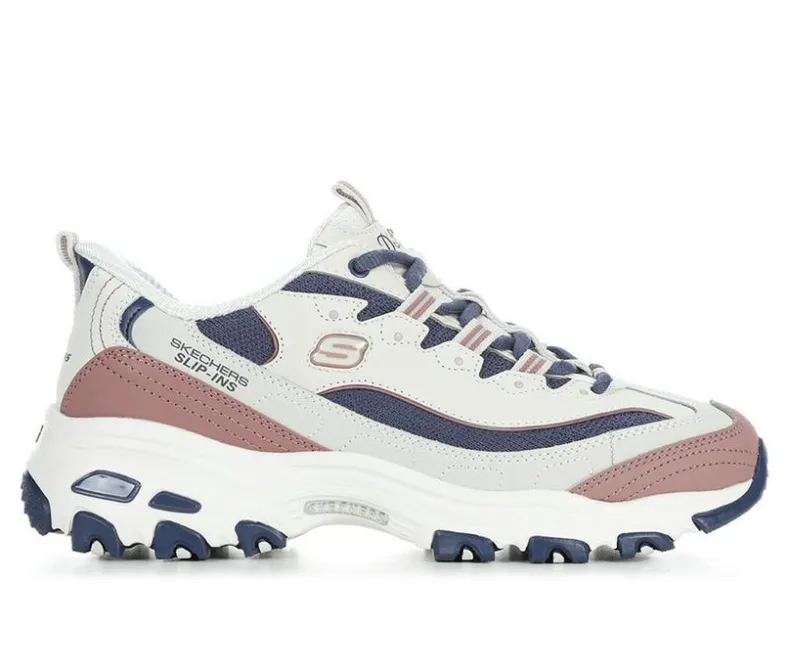 Fashion & Lifestyle|Athletics & Sneakers>Skechers Women's 150537 Dlites Smooth Slip In Sneakers