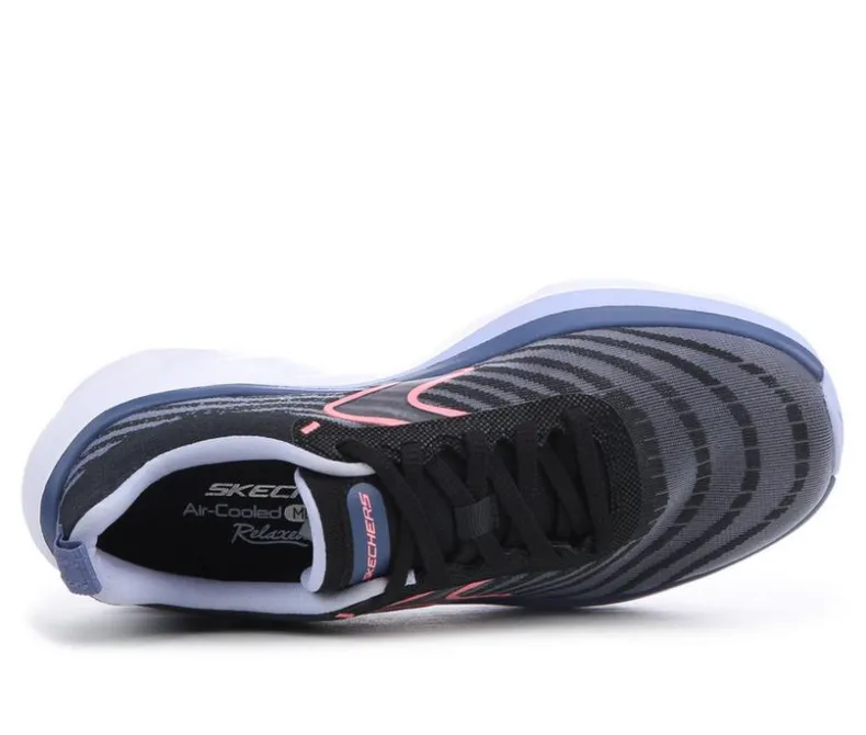 Running>Skechers Women's 150583 Dlux Vapor Running Shoes