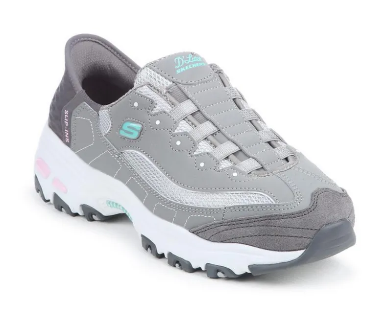 Running>Skechers Women's 150238 Slip In D'Lites Sneakers