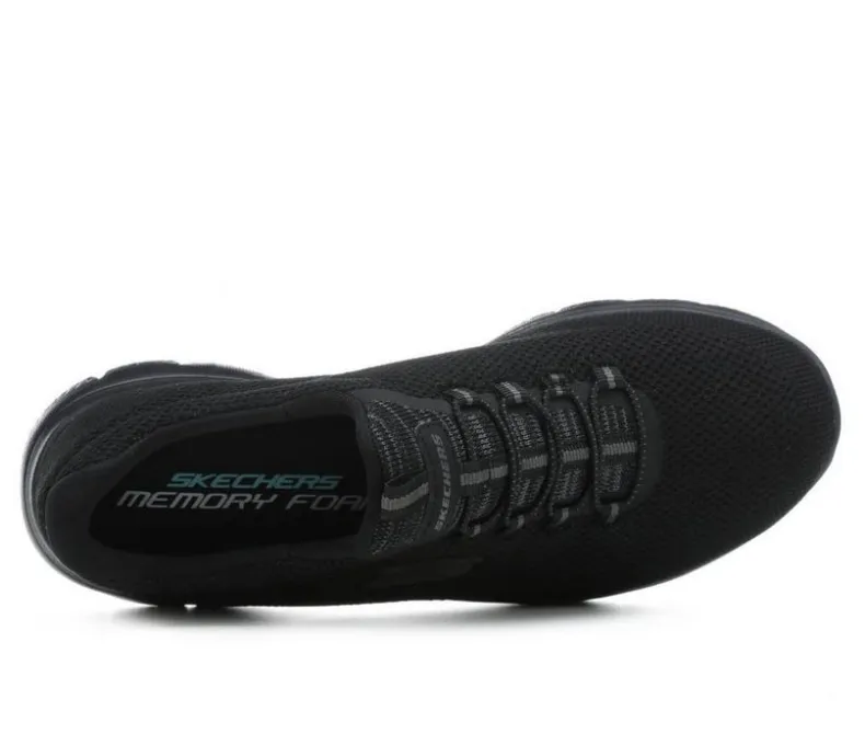 Athletics & Sneakers>Skechers Women's 149206 Summits Cool Classic Slip-On Sneakers