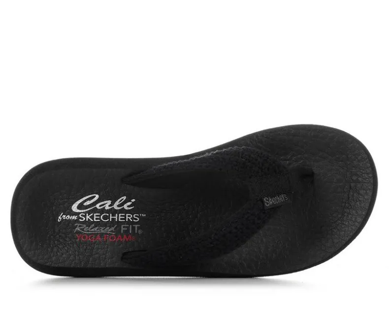 Sandals>Skechers Cali Women's Asana Valley Chic Flip-Flops