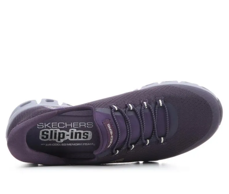 Athletics & Sneakers>Skechers Women's Glide-Step Vibey 104557 Slip-On Sneakers
