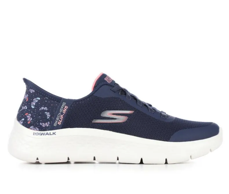 Athletics & Sneakers>Skechers Go Women's 124823 Go Walk Flex Slip In Slip-in Walking Shoes