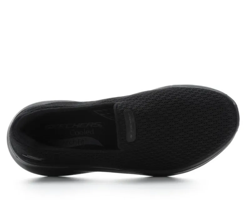 Boat Shoes & Slip-Ons>Skechers Go Women's Go Walk Arch Fit N-Joy 125845 Slip-ons