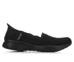 Boat Shoes & Slip-Ons|Flats>Skechers Women's Seager Believe It 158980 Slip-In Casual Shoes