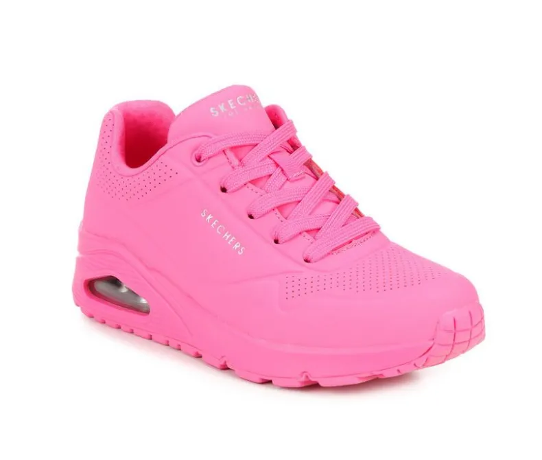 Platform>Skechers Street Women's Uno Stand On Air 73690 Wedge Sneakers