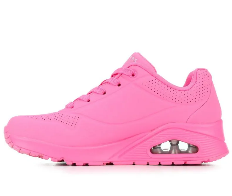 Platform>Skechers Street Women's Uno Stand On Air 73690 Wedge Sneakers