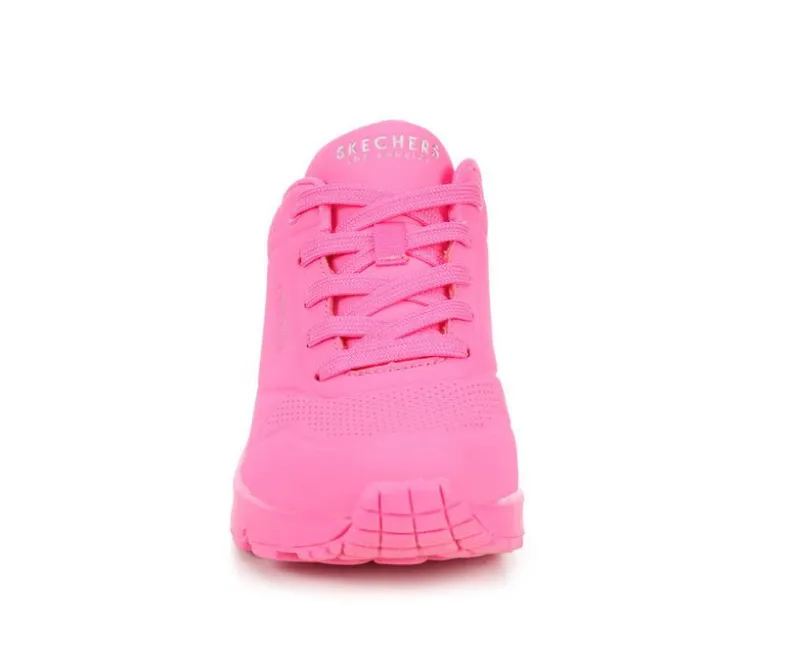 Platform>Skechers Street Women's Uno Stand On Air 73690 Wedge Sneakers