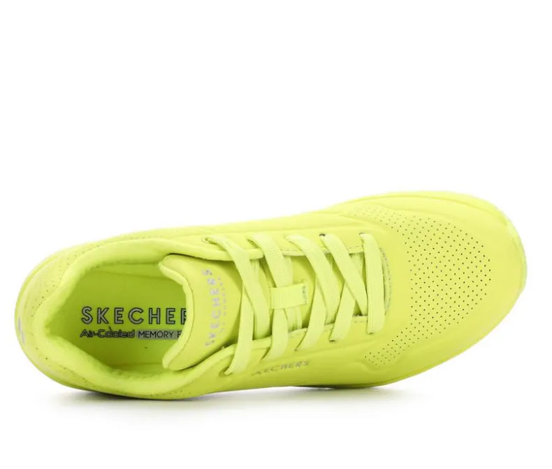 Platform>Skechers Street Women's Uno Stand On Air 73690 Wedge Sneakers