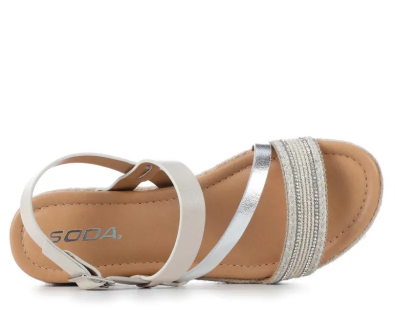 Sandals>Soda Women's Aaron Wedges