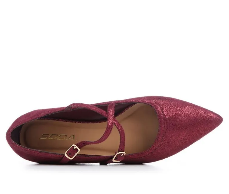 Flats>Soda Women's Beatrix Flats