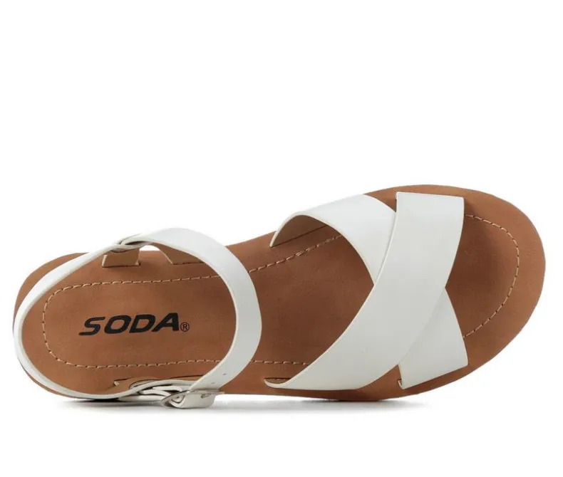 Sandals>Soda Women's Chester-S Wedge Sandals