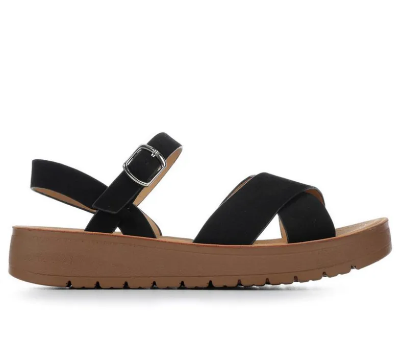 Sandals>Soda Women's Chester-S Wedge Sandals