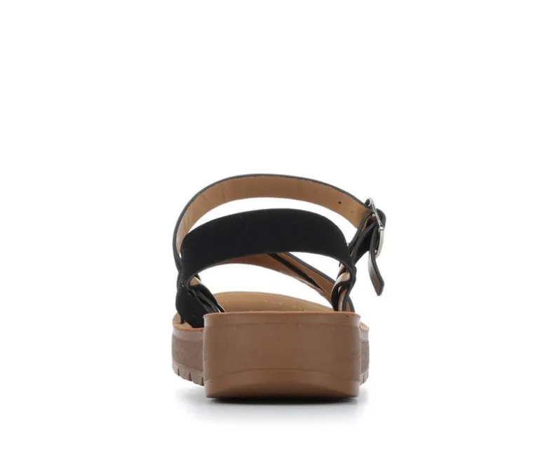 Sandals>Soda Women's Chester-S Wedge Sandals