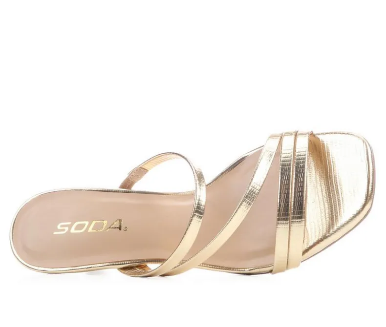 Pumps & Heels>Soda Women's Denali Dress Sandals