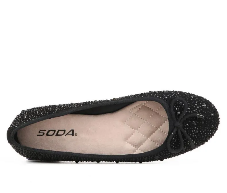 Flats>Soda Women's Paint-S Flats